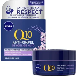 Hot Nivea Skincare NIVEA Q10 Power Sensitive Anti-Rimpel Nachtcrème