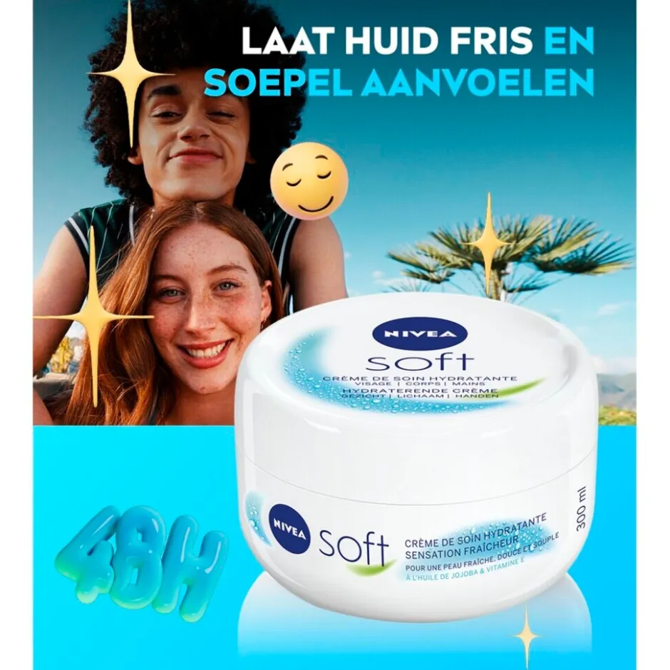 Sale Nivea Soft Hydraterende Crème