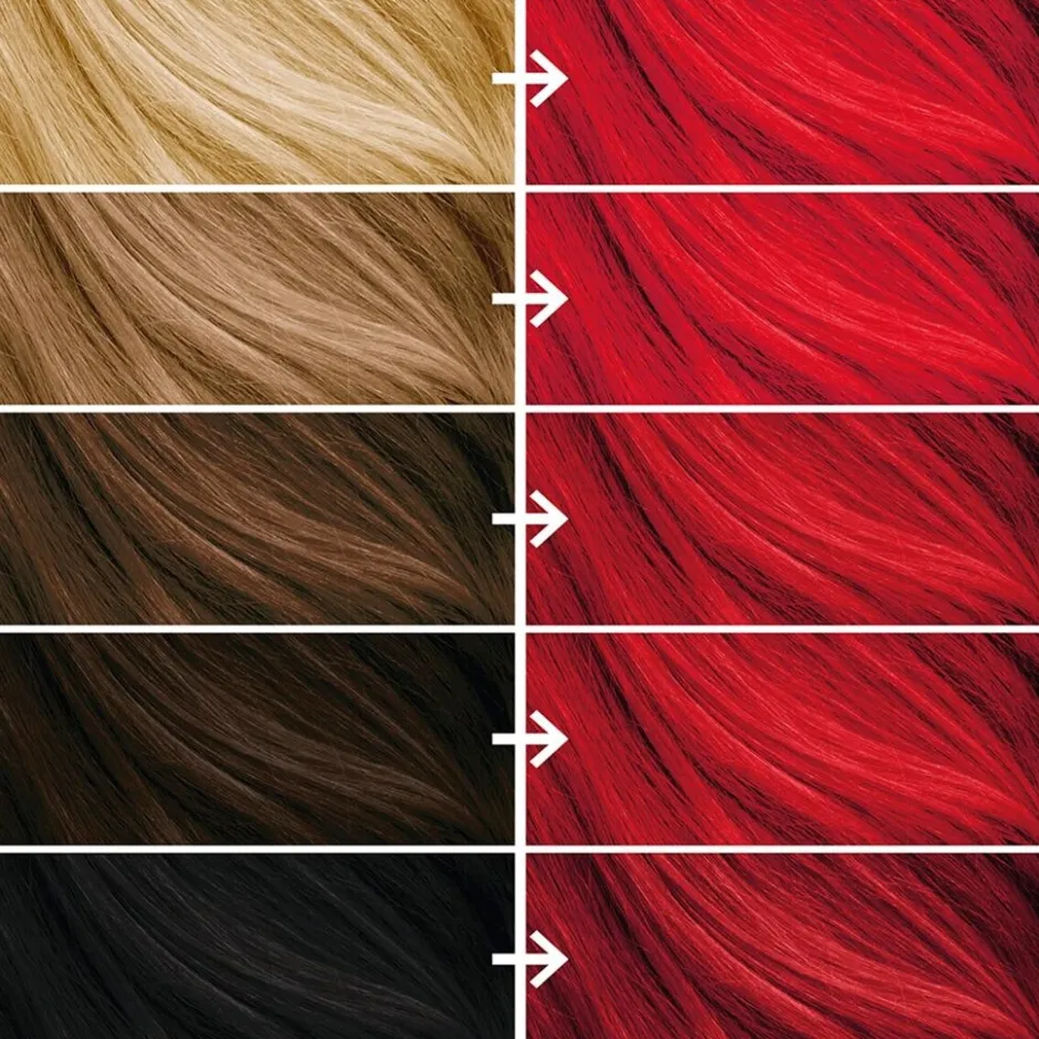 Hot BLEACH LONDON No Vivid Red Permanent Vegan Dye Kit