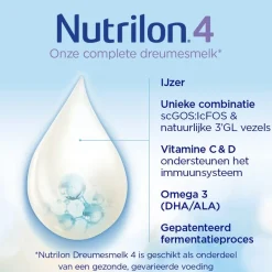 Outlet Nutrilon 4 Dreumes- en Peutermelk Flesvoeding Vanaf 1 Jaar