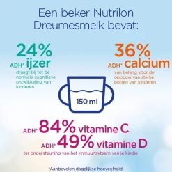 Discount Nutrilon 4 Dreumes- en Peutermelk met Vanillesmaak Flesvoeding Vanaf 1 Jaar