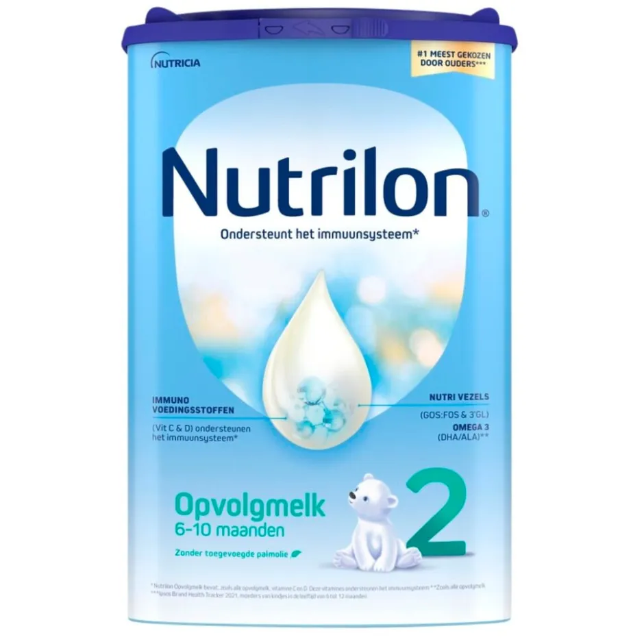 Outlet Nutrilon 2 Opvolgmelk Baby Flesvoeding 6-10 Maanden