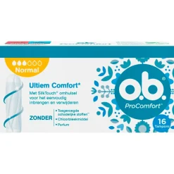 New Ob o.b. ProComfort Normal Tampons