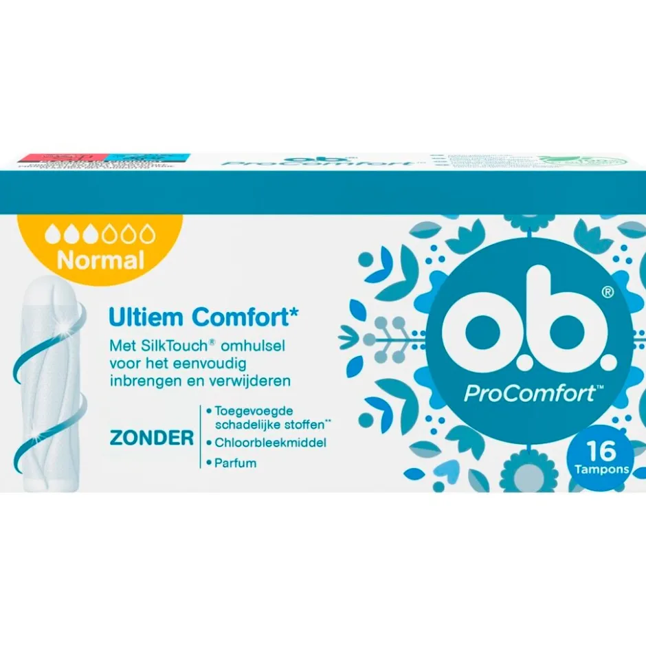 New Ob o.b. ProComfort Normal Tampons
