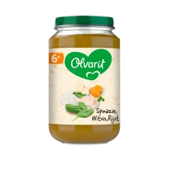 Olvarit 6+M Spinazie, Witvis, Rijst