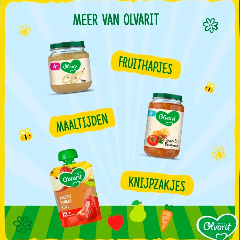 Outlet Olvarit 8+M Wortel Kip Aardappel