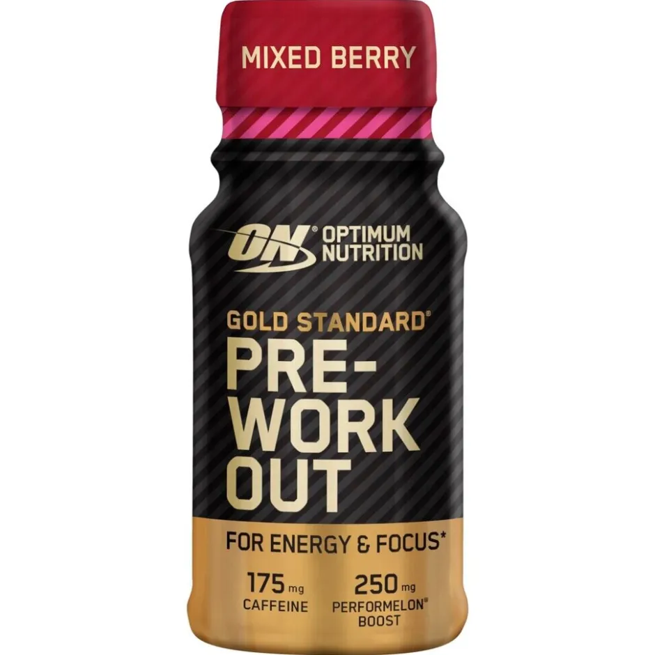Clearance Optimum Nutrition Gold Standard Mixed Berry Pre-Workout Shot