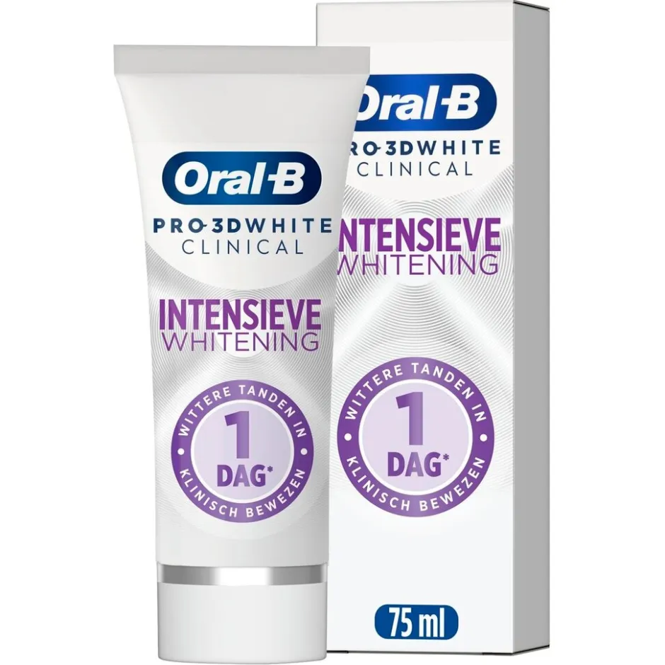 Best Oral B Oral-B Pro 3D White Clinical Intensieve Whitening Radiant White Tandpasta