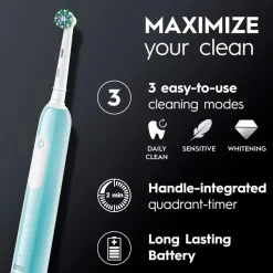 New Oral B Oral-B Pro Series 1 Caribbean Blue Sensitive Elektrische Tandenborstel