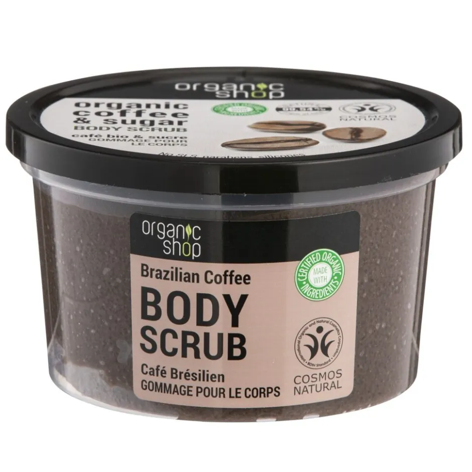 Outlet Organic Shop Brazilian Coffee Bodyscrub