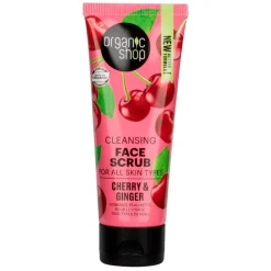 Organic Shop Cherry & Ginger Cleansing Face Scrub
