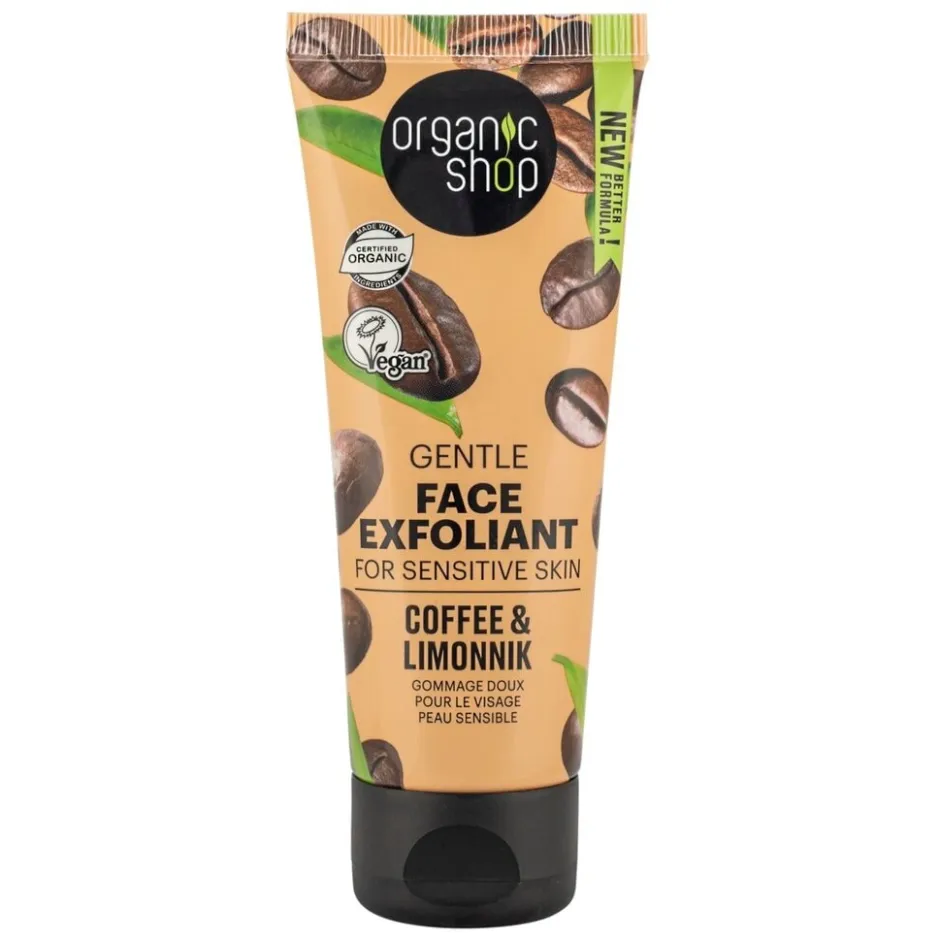 Online Organic Shop Coffee & Limmonik Gentle Face Exfoliant