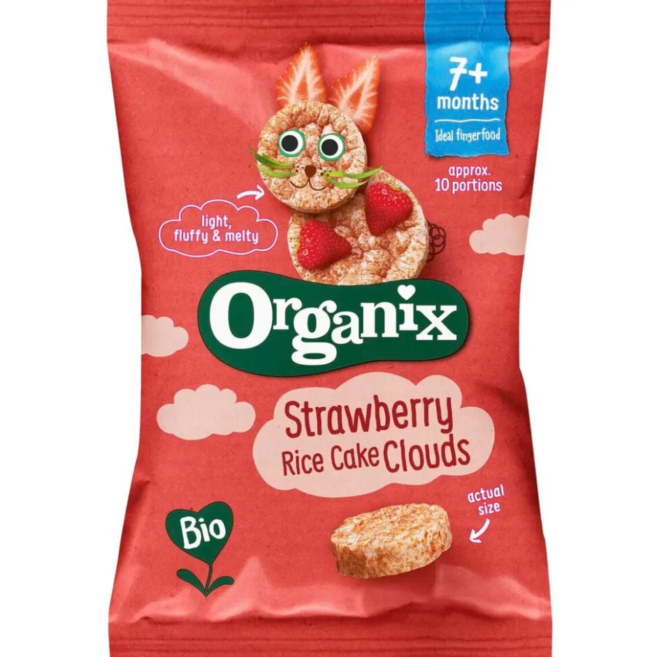 Clearance Organix Bio 7M+ Strawberry Rice Cake Clouds