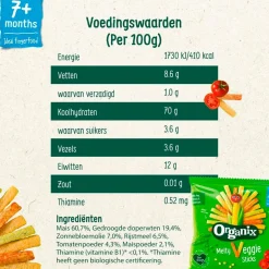 Sale Organix 7+M Melty Veggie Groentesticks