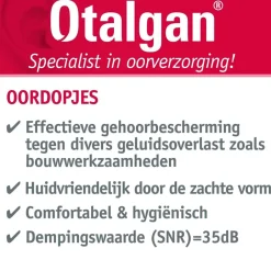 Discount Otalgan Comfort Oordopjes