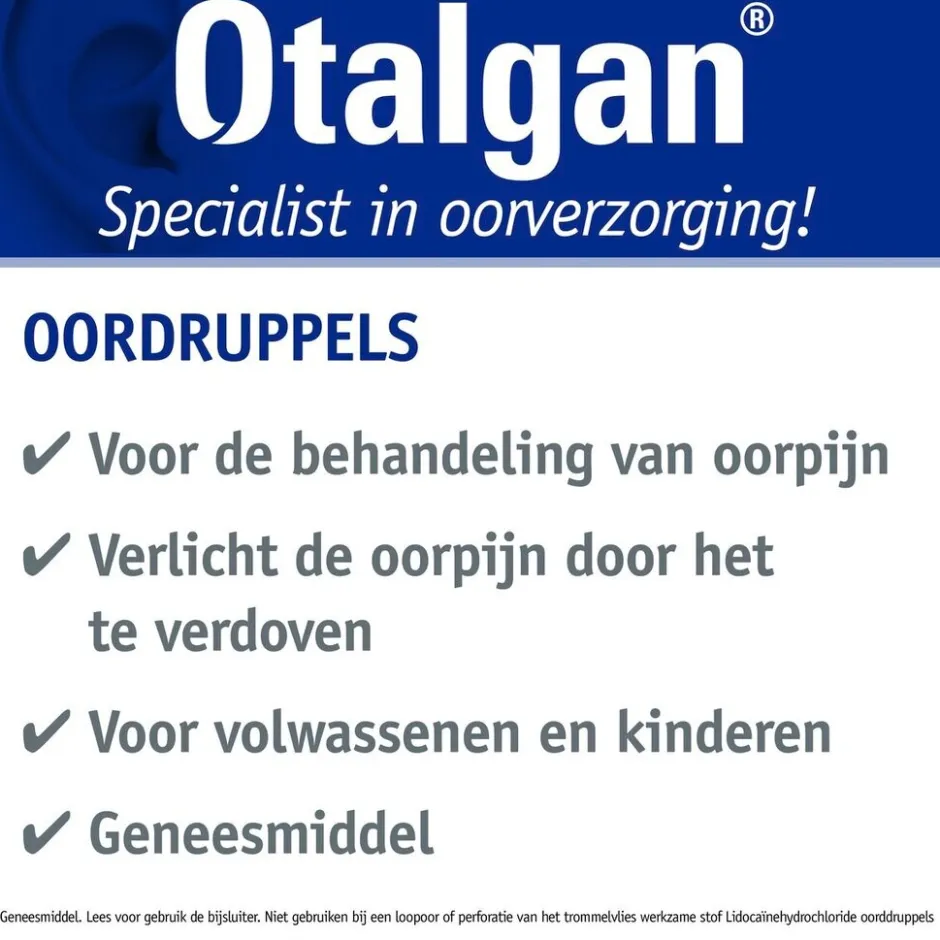 Sale Otalgan Oordruppels