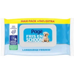 Sale Page Fris en Schoon Vochtig Toiletpapier