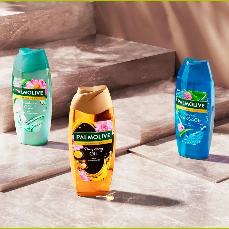 Discount Palmolive Thermal Mineral Massage Shower Scrub Douchegel