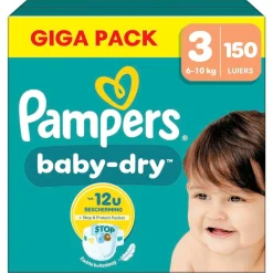 New Pampers Baby-Dry Maat 3 Luiers
