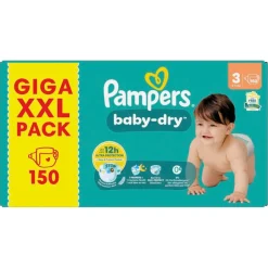New Pampers Baby-Dry Maat 3 Luiers