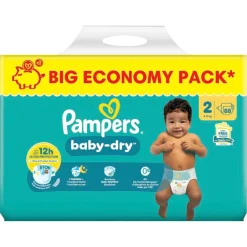 Discount Pampers Baby-Dry Maat 2 Luiers