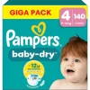 New Pampers Baby-Dry Maat 4 Luiers