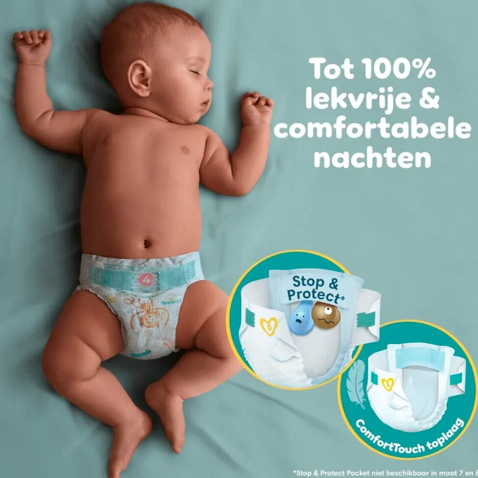 Discount Pampers Baby-Dry Maat 8 Luiers