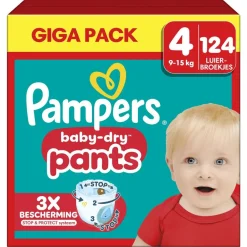 New Pampers Baby-Dry Pants Maat 4 Luierbroekjes