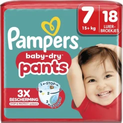 Best Pampers Baby-Dry Pants Maat 7 Luierbroekjes