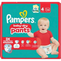 Outlet Pampers Baby-Dry Pants Maat 4 Luierbroekjes