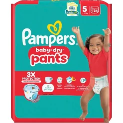 Online Pampers Baby-Dry Pants Maat 5 Luierbroekjes