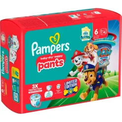 Hot Pampers Baby-Dry Paw Patrol Pants Maat 6 Luierbroekjes