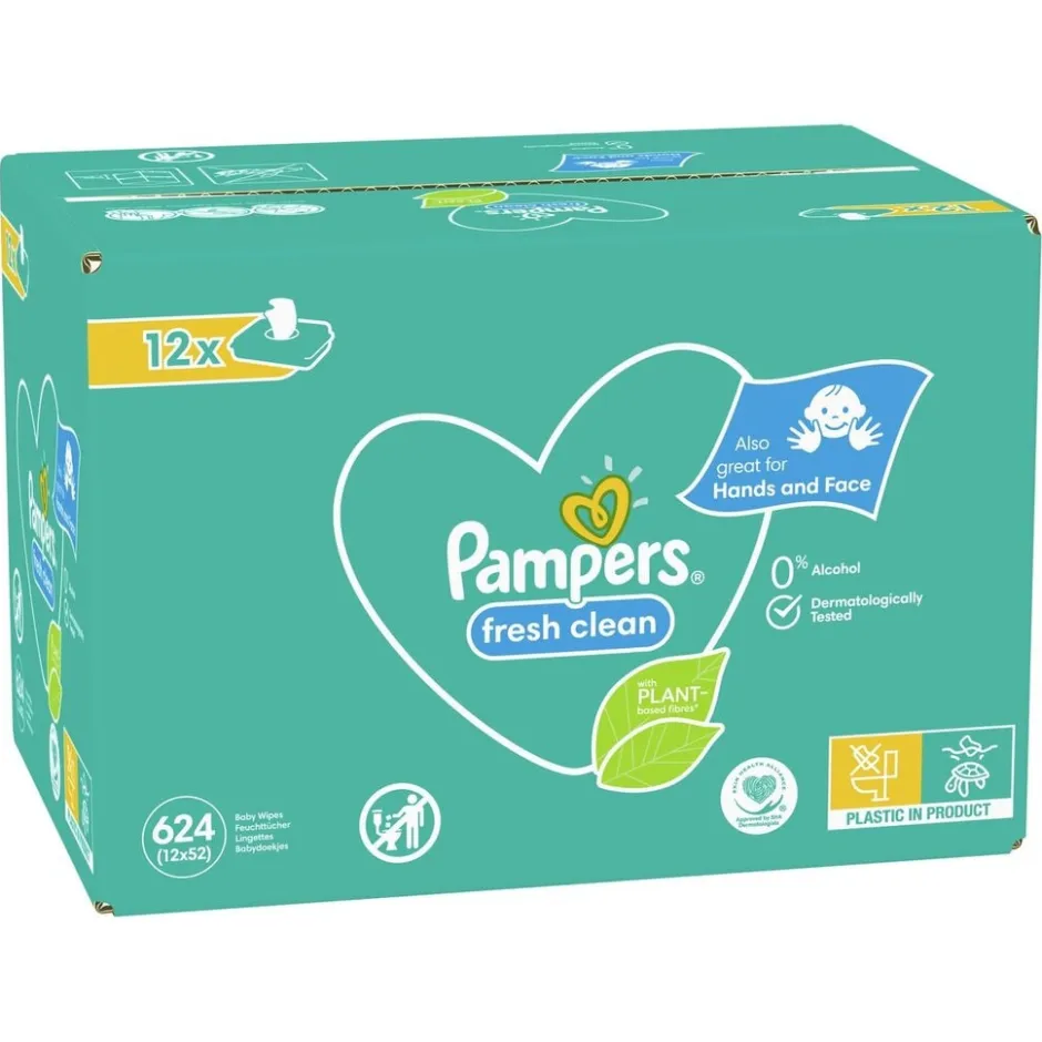 Discount Pampers Fresh Clean Billendoekjes
