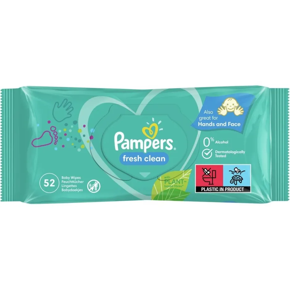 Discount Pampers Fresh Clean Billendoekjes