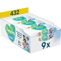 Sale Pampers Harmonie Aqua Paw Patrol Babydoekjes