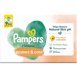 Hot Pampers Harmonie Protect & Care Calendula Babydoekjes