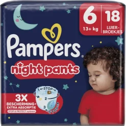 Clearance Pampers Night Pants Maat 6 Luierbroekjes