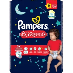 Clearance Pampers Night Pants Maat 6 Luierbroekjes