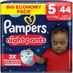 Sale Pampers Night Pants Maat 5 Luierbroekjes