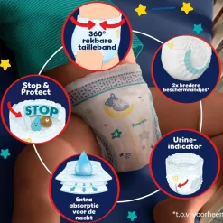 Hot Pampers Night Pants Maat 4 Luierbroekjes