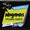 Clearance Ninjamas Pampers Jongens 4-7 Jaar Pyjama Pants