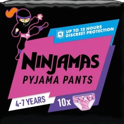 Best Ninjamas Pampers Meisjes 4-7 Jaar Pyjama Pants