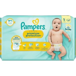 Online Pampers Premium Protection Maat 1 Luiers