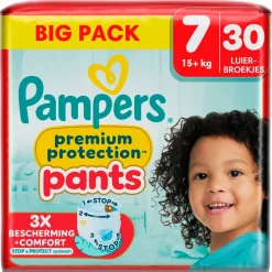 Hot Pampers Premium Protection Pants Maat 7 Luierbroekjes