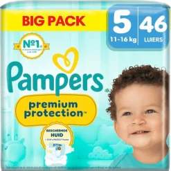 Pampers Premium Protection Maat 5 Luiers