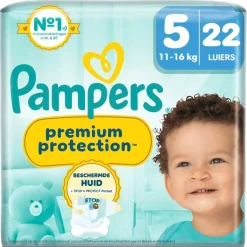 Online Pampers Premium Protection Maat 5 Luiers