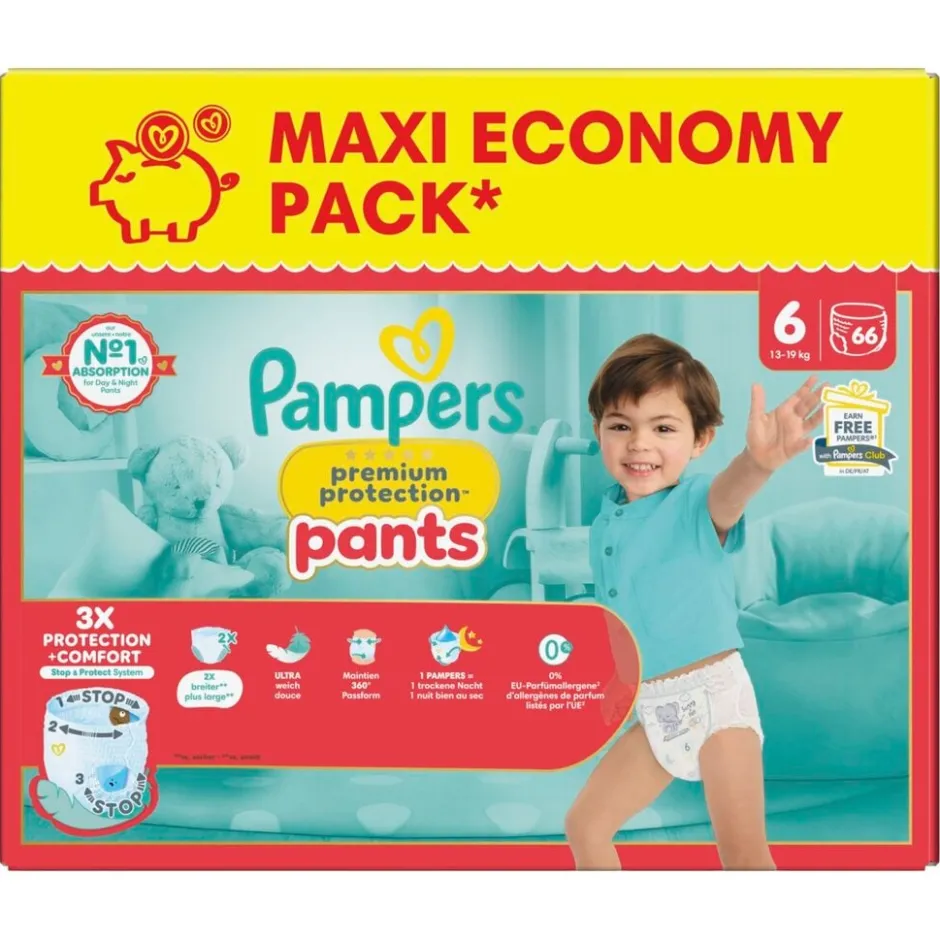 New Pampers Premium Protection Pants Maat 6 Luierbroekjes