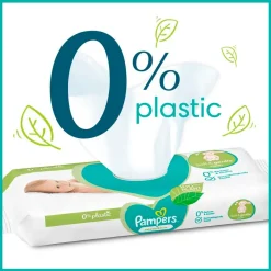 Online Pampers Sensitive 0% Plastic Babydoekjes
