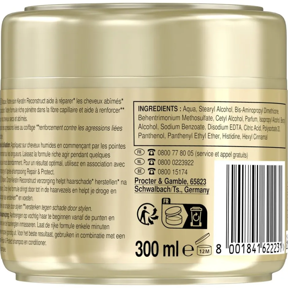 Sale Pantene Active Nutri-Plex Pro-V Repair & Protect Keratine Haarmasker