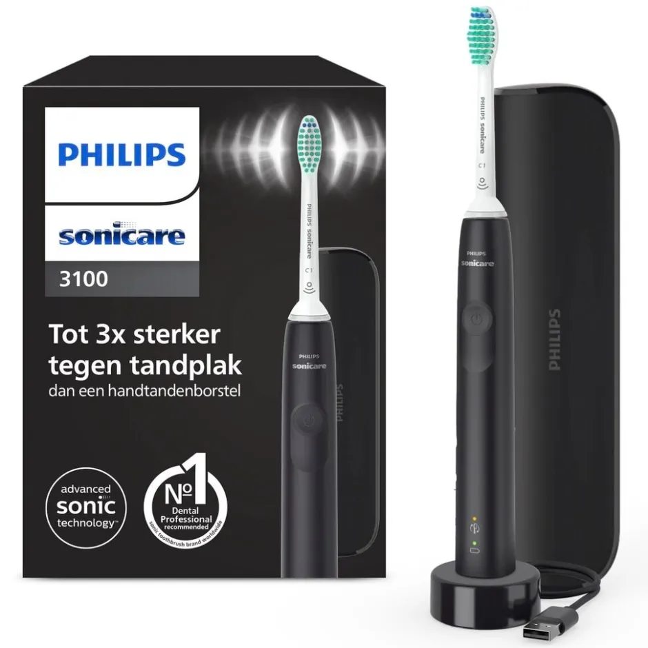 New Philips 3100 Series Sonicare HX3673/14 Elektrische Tandenborstel